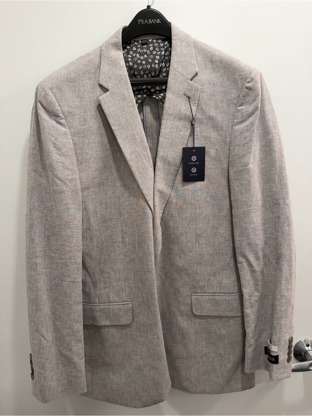 Jos. A. Bank Light Gray Men's Blazer/Sport Coat